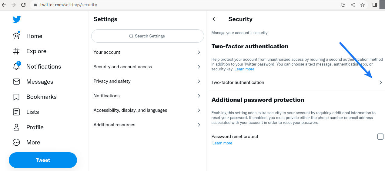 Two-Factor Authentication on Twitter - Two-factor authentication