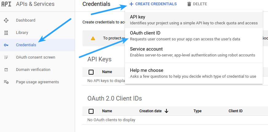 Youtube Login - Oauth Client ID
