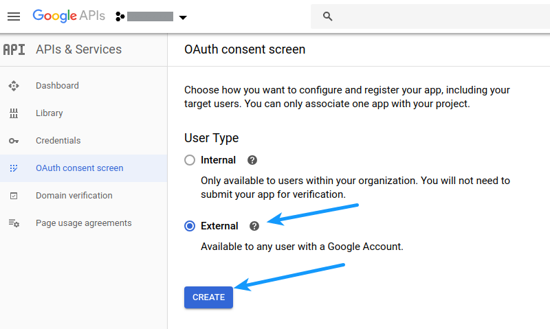 Youtube Login - Oauth Consent Screen User Type