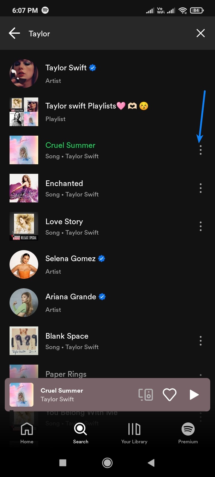 How to Download Songs on Spotify - Search Song